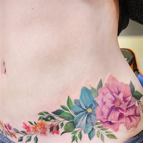 best tummy tuck cover up tattoos|Beautiful Tummy Tuck Tattoo Designs and Ideas